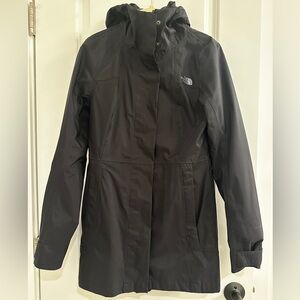 The North Face Women's XS Black Rain Jacket TNF Black